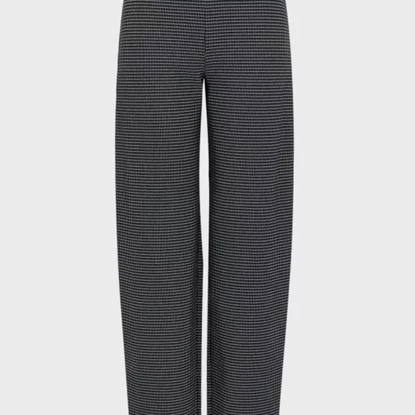 EMPORIO ARMANI ΠΑΝΤΕΛΟΝΑ ΨΗΛΟΜΕΣΗ ΜΙΚΡΟΣΧΕΔΙΟ ΜΑΥΡΟ