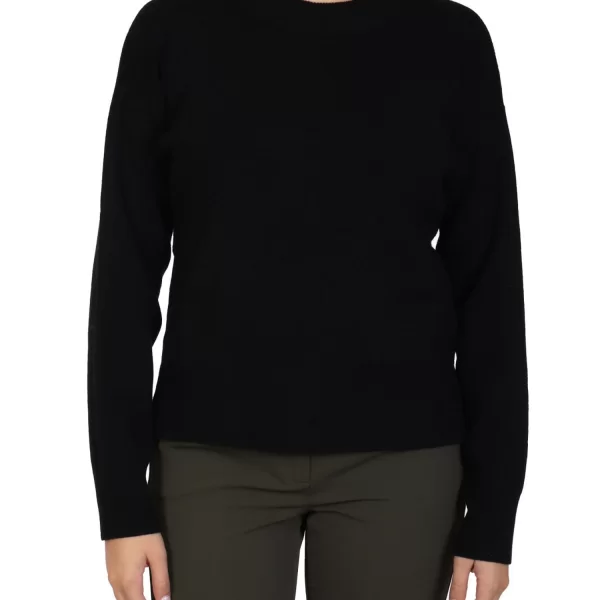 MARELLA EMME ΜΠΛΟΥΖΑ AGNELLI ΠΛΕΚΤΗ ΜΑΥΡΟ