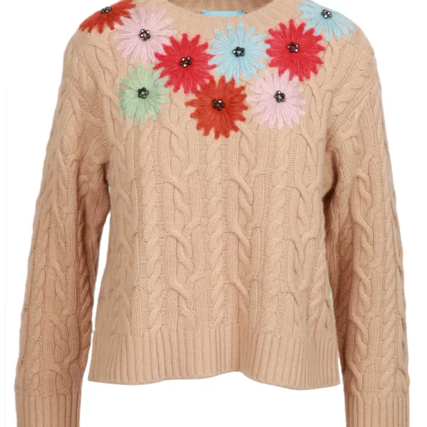 MAX MARA WEEKEND ΠΛΕΚΤΟ SASIA ΚΕΝΤΗΜΑ ΚΑΜΕΛ