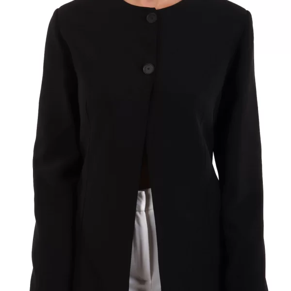 LIVIANA CONTI ΜΠΛΟΥΖΑ ΛΑΙΜΟΚΟΨΗ ΜΑΥΡΟ