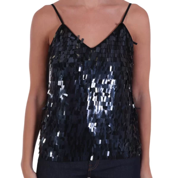 PINKO TOP TOSCA ΠΑΓΙΕΤΑ ΜΑΥΡΟ