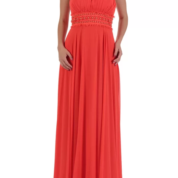 TWINS TWINS ΦΟΡΕΜΑ MAXI ΔΕΣΙΜΟ ΛΑΙΜΟ ΑΝΟΙΧΤΗ ΠΛΑΤΗ ΤΡΟΥΚΣ ΜΕΣΗ ΚΟΡΑΛΙ