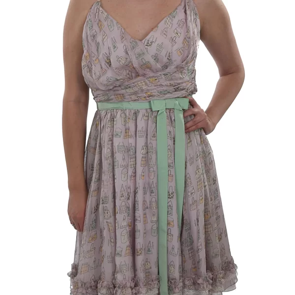 D&G ΦΟΡΕΜΑ ΤΙΡΑΝΤΑ VNECK ΣΧΕΔΙΑ ΤΣΑΝΤΕΣ ΛΙΛΑ