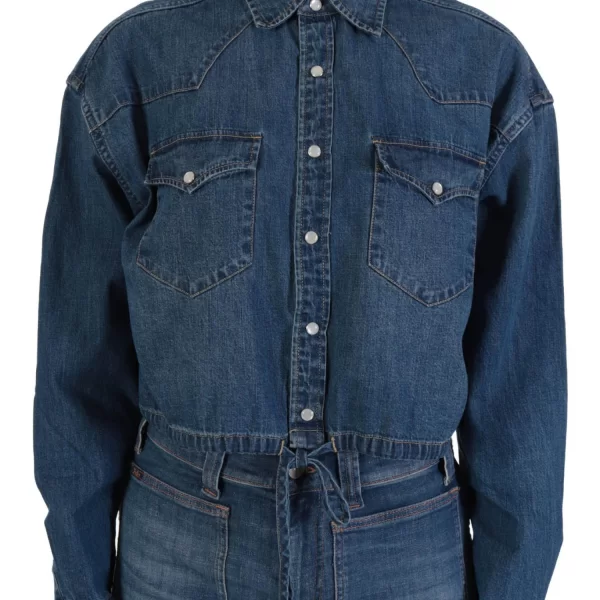 Ralph Lauren RALPH LAUREN ΠΟΥΚΑΜΙΣΟ JEANS ΣΟΥΡΑ ΤΕΛΕΙΩΜΑ ΜΠΛΕ