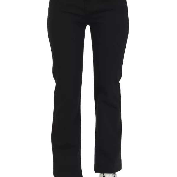 EMPORIO ARMANI ΠΑΝΤΕΛΟΝΙ JEANS WOMAN 5 POCKET FLAIR ΜΠΛΕ