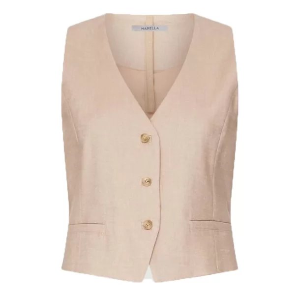 MARELLA MARELLA MONOCHROME ΓΙΛΕΚΟ CANDITO ΚΟΥΜΠΙΑ ΤΣΕΠΕΣ ΜΠΕΖ