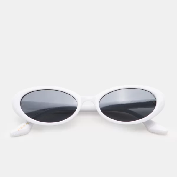Γυαλιά Ηλίου Οβάλ - Λευκό