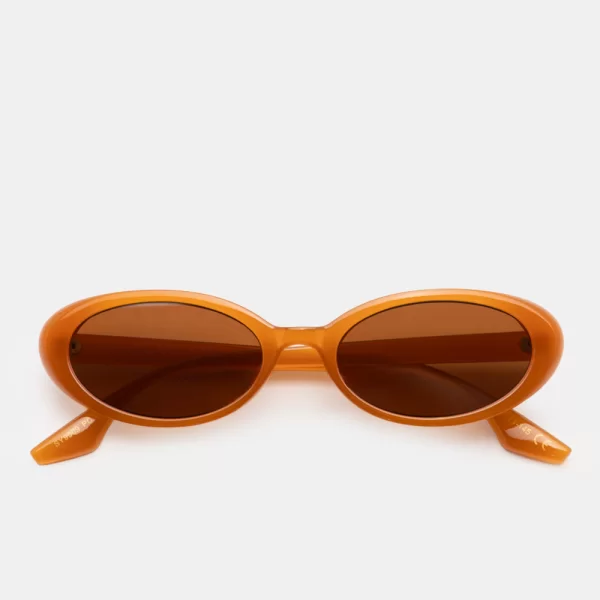 Γυαλιά Ηλίου Οβάλ - Κάμελ