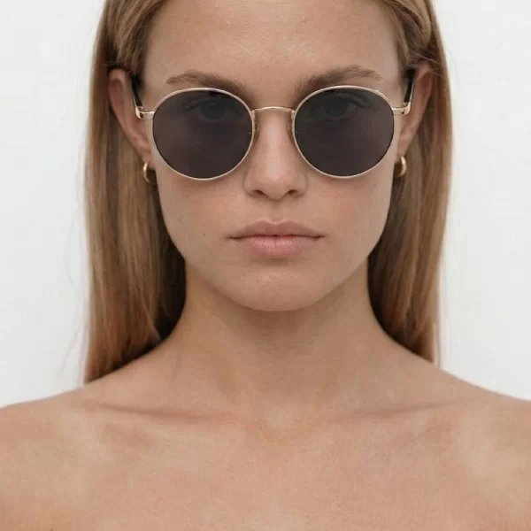 Γυαλιά Ηλιού Στρόγγυλα - Μαύρο