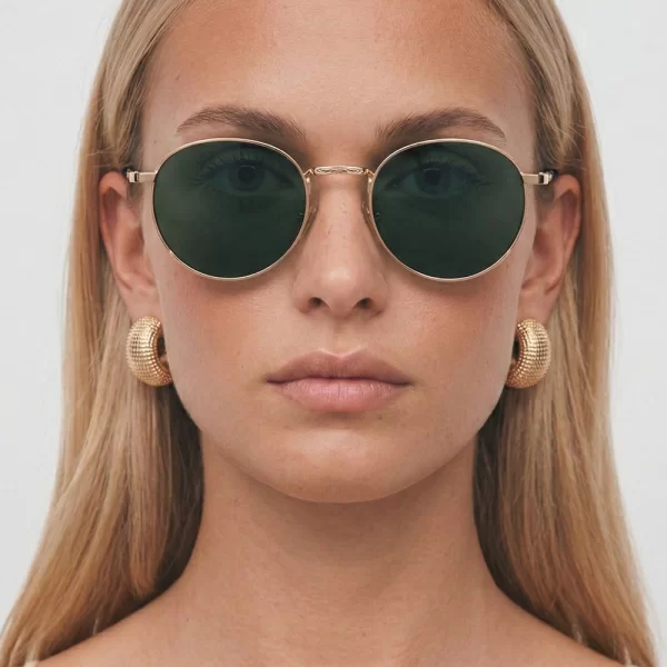 Γυαλιά Ηλιού Στρόγγυλα - Πράσινο