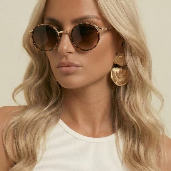 Γυαλιά Ηλίου Στρογγυλά - Animal Print