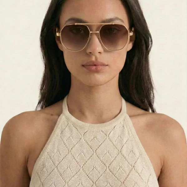 Γυαλιά Ηλίου Aviator - Καφέ