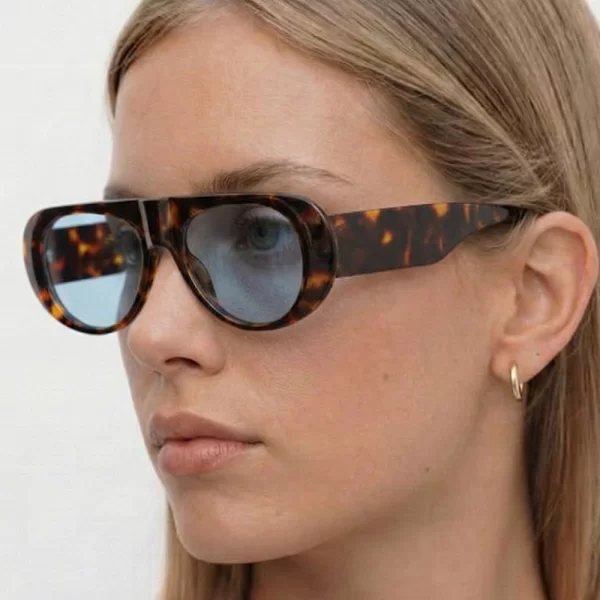 Luigi Γυαλιά Ηλιού Οβάλ - Γαλάζιο