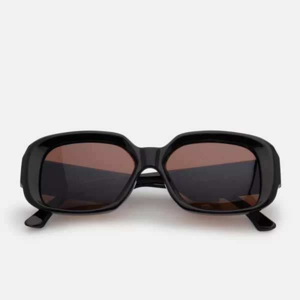 Γυαλιά Ηλίου Ορθογώνια - Καφέ