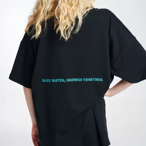 Μπλουζάκι Save Water - BLACK