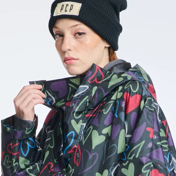 Γυναικείο Πλεκτό Σκουφάκι PCP - BLACK