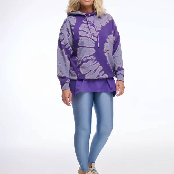 Tie-Dye Μωβ Φούτερ - PURPLE