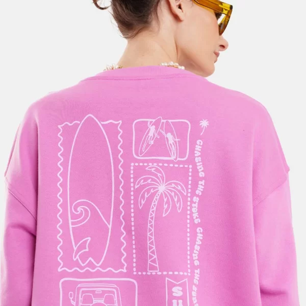 Γυναικείο Φούτερ με τύπωμα - Surf - FLIRT