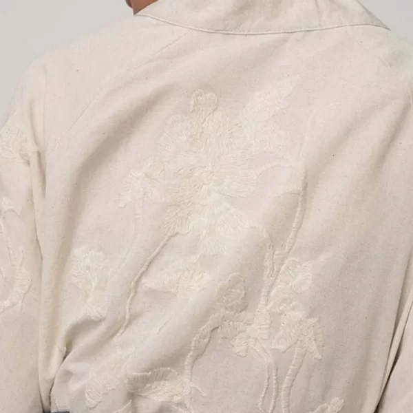 JESSY γυναικείο πουκάμισο με κεντήματα