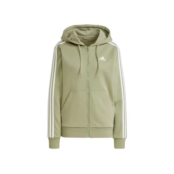 adidas Essentials 3Stripes FullZip Fleece Sweatshirt W JP2352