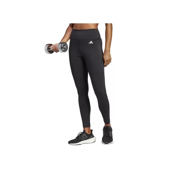 Adidas Essentials High-Intensity Training Γυναικείο Μακρύ Κολάν Ψηλόμεσο Μαύρο HT5445