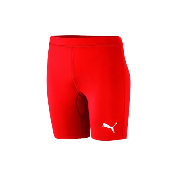 Puma Puma Liga Baselayer 655924-01 Γυναικείο Ισοθερμικό Σορτς Κόκκινο