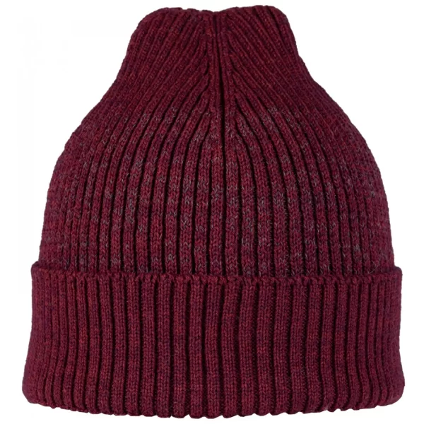 Buff Beanie Unisex Σκούφος Πλεκτός σε Μπορντό χρώμα 132339.653