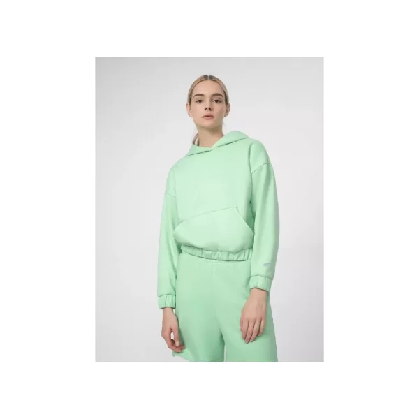 4F Γυναικείο Φούτερ με Κουκούλα Πράσινο 4FSS23TSWSF255-42S