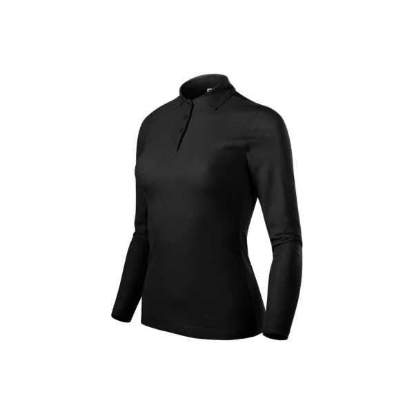 Malfini Malfini Γυναικεία Διαφημιστική Μπλούζα Μακρυμάνικη σε Μαύρο Χρώμα MLI-23101