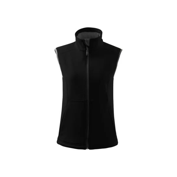 Malfini Softshell Γυναικείο Αμάνικο Μπουφάν Μαύρο MLI-51601