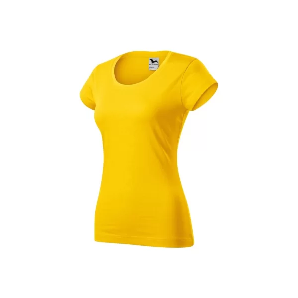 Malfini Malfini Γυναικείο Διαφημιστικό T-shirt Κοντομάνικο σε Κίτρινο Χρώμα MLI-16104