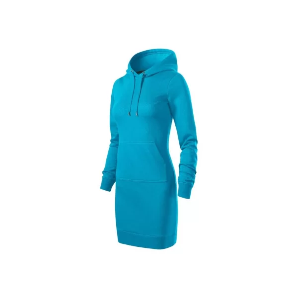 Malfini Mini Φόρεμα με Κουκούλα Μπλε MLI-41944