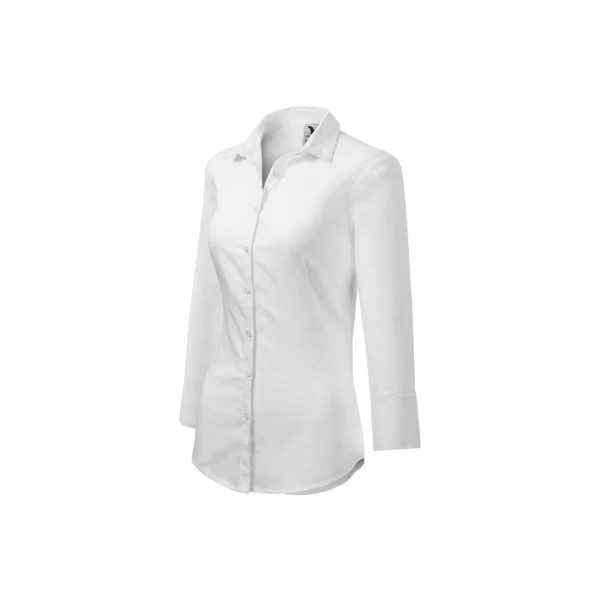 Malfini Μακρυμάνικο Γυναικείο Πουκάμισο Λευκό MLI-21800