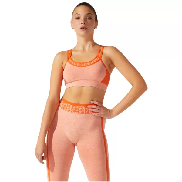Asics ASICS Training Γυναικείο Cropped Κολάν Ψηλόμεσο Πορτοκαλί 2032B789-800
