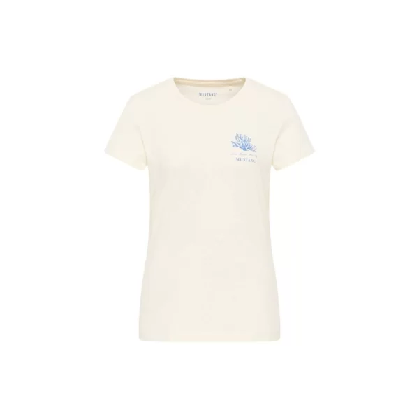 Mustang Γυναικείο T-shirt Μπεζ 10140192013