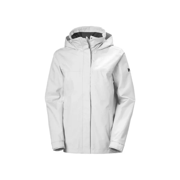 Helly Hansen Helly Hansen Aden Γυναικείο Αθλητικό Μπουφάν Αδιάβροχο Λευκό 62650-001