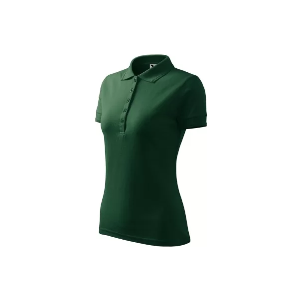 Malfini Pique Polo W MLI210D3 dark green polo shirt