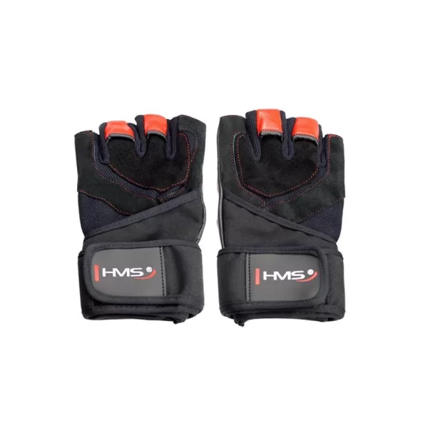 Black Red HMS RST01 rS gym gloves