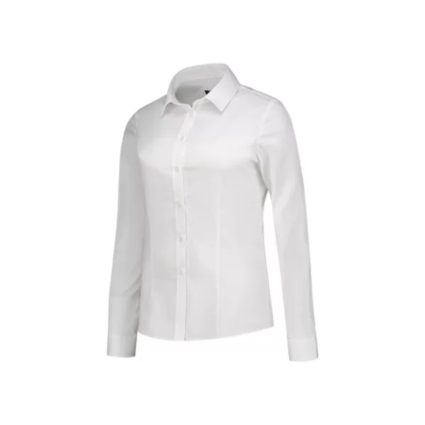 Malfini Fitted Stretch Blouse W MLIT24T0 white