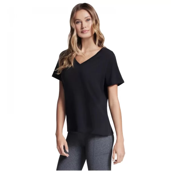 Skechers Skechers Pima VNeck Tee TP130BLK
