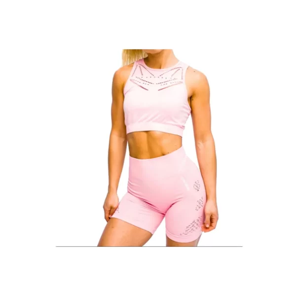 GymHero Venice Beach Top Short Bra BRASHORTMILKSHAKE