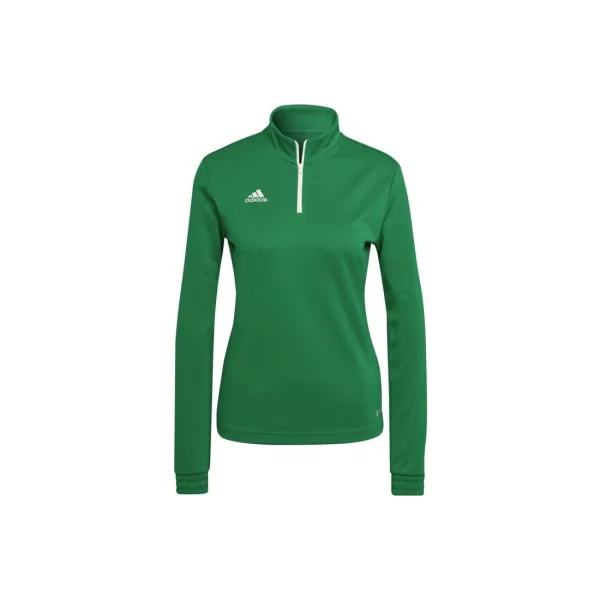 Adidas Χειμερινή Γυναικεία Μπλούζα Μακρυμάνικη με Φερμουάρ Πράσινη HI2131