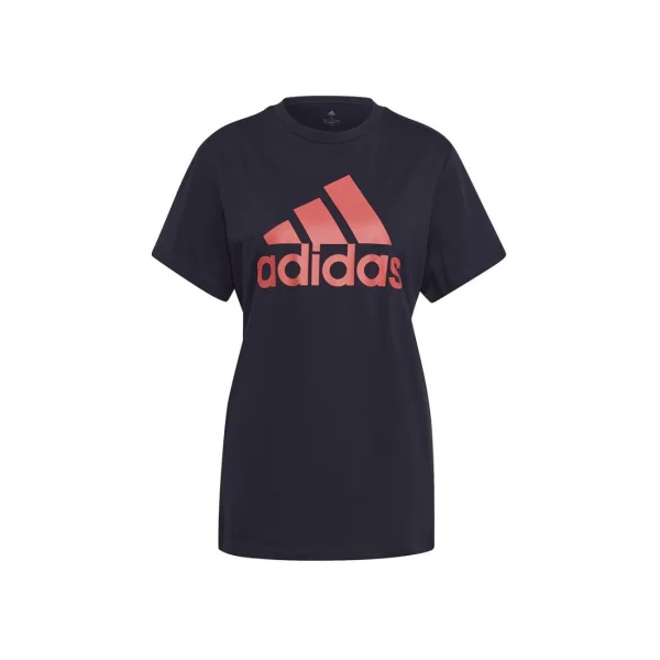 Adidas Essentials Γυναικείο Αθλητικό T-shirt Black/Orange HH8838