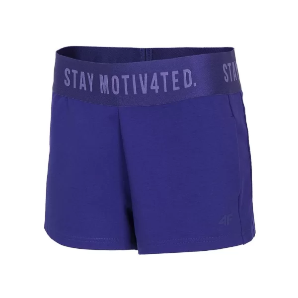 4F 4F H4L21-SKDD013 Αθλητικό Γυναικείο Σορτς Μωβ