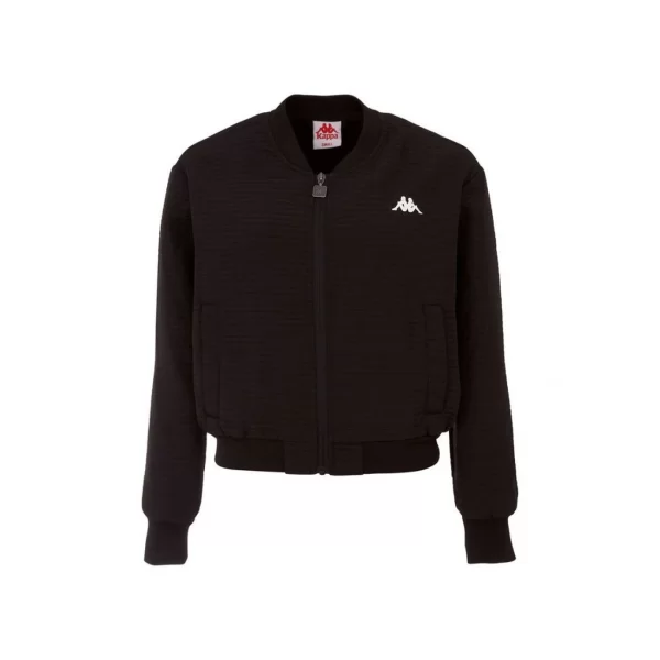 Kappa Κοντό Γυναικείο Bomber Jacket Μαύρο 309071-19-4006