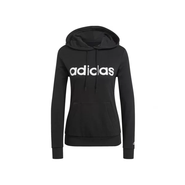 ADIDAS PERFORMANCE Adidas Essentials Γυναικείο Φούτερ με Κουκούλα Μαύρο GL0635