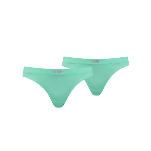 Puma 2 Pack Γυναικεία Slip 2Pack Τιρκουάζ 907632-01