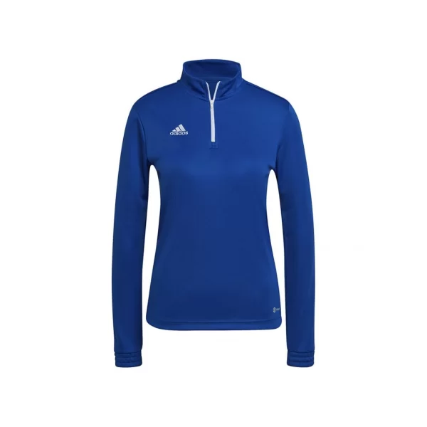 ADIDAS PERFORMANCE Adidas Entrada 22 Γυναικεία Μπλούζα Μακρυμάνικη με Φερμουάρ Μπλε HG6284