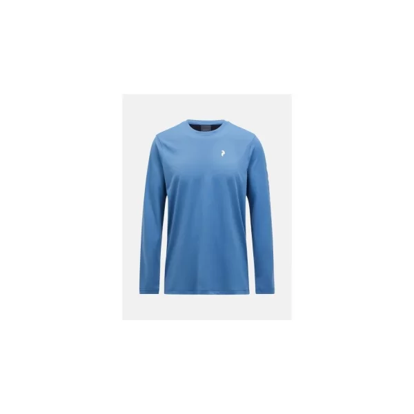 Peak Performance M Alum Light Long Sleeve Tshirt blue