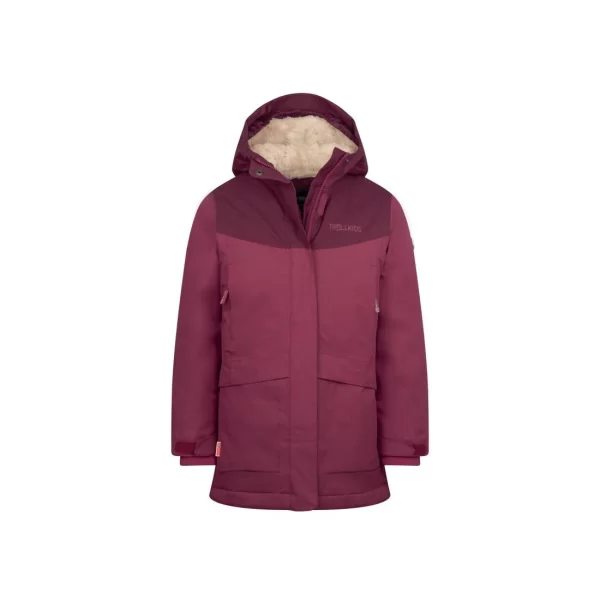 Trollkids Trollkids Girls Oslo Coat PRO insulated jacket for girls pink 456421